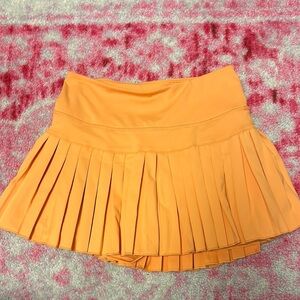 Orange GOLD HINGE skort! Size xs